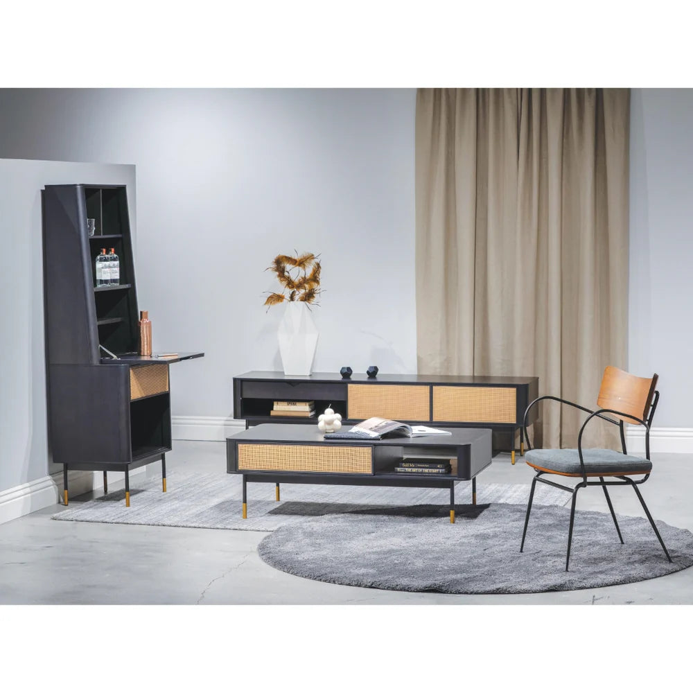 Miriam 71" Media Stand – Elegant and Practical Storage Solution