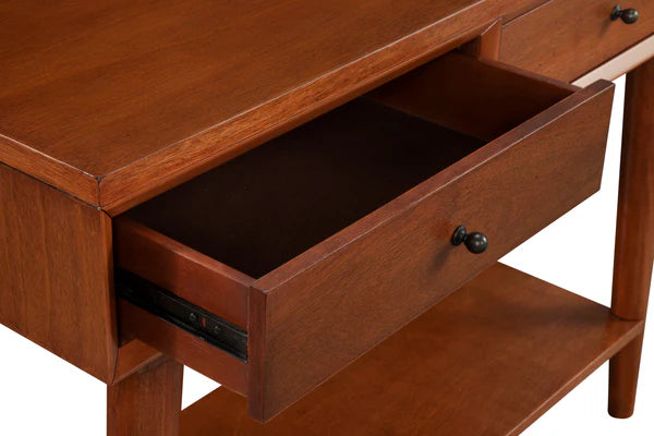Flynn Acorn Console Table β Elegant Design with a Warm Acorn Finish for a Stylish Touch