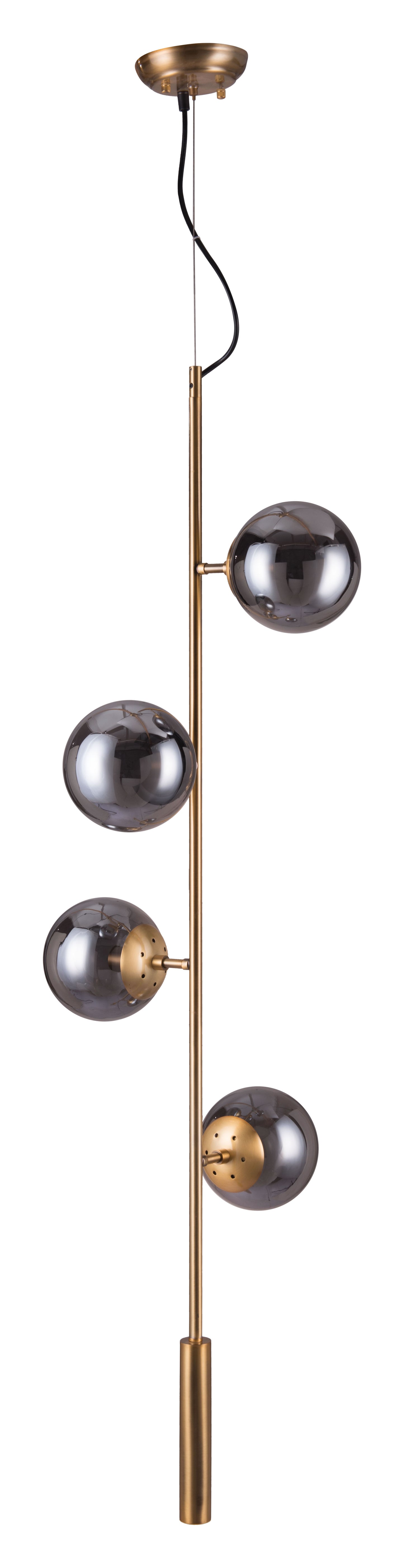 Zatara Ceiling Lamp Brass