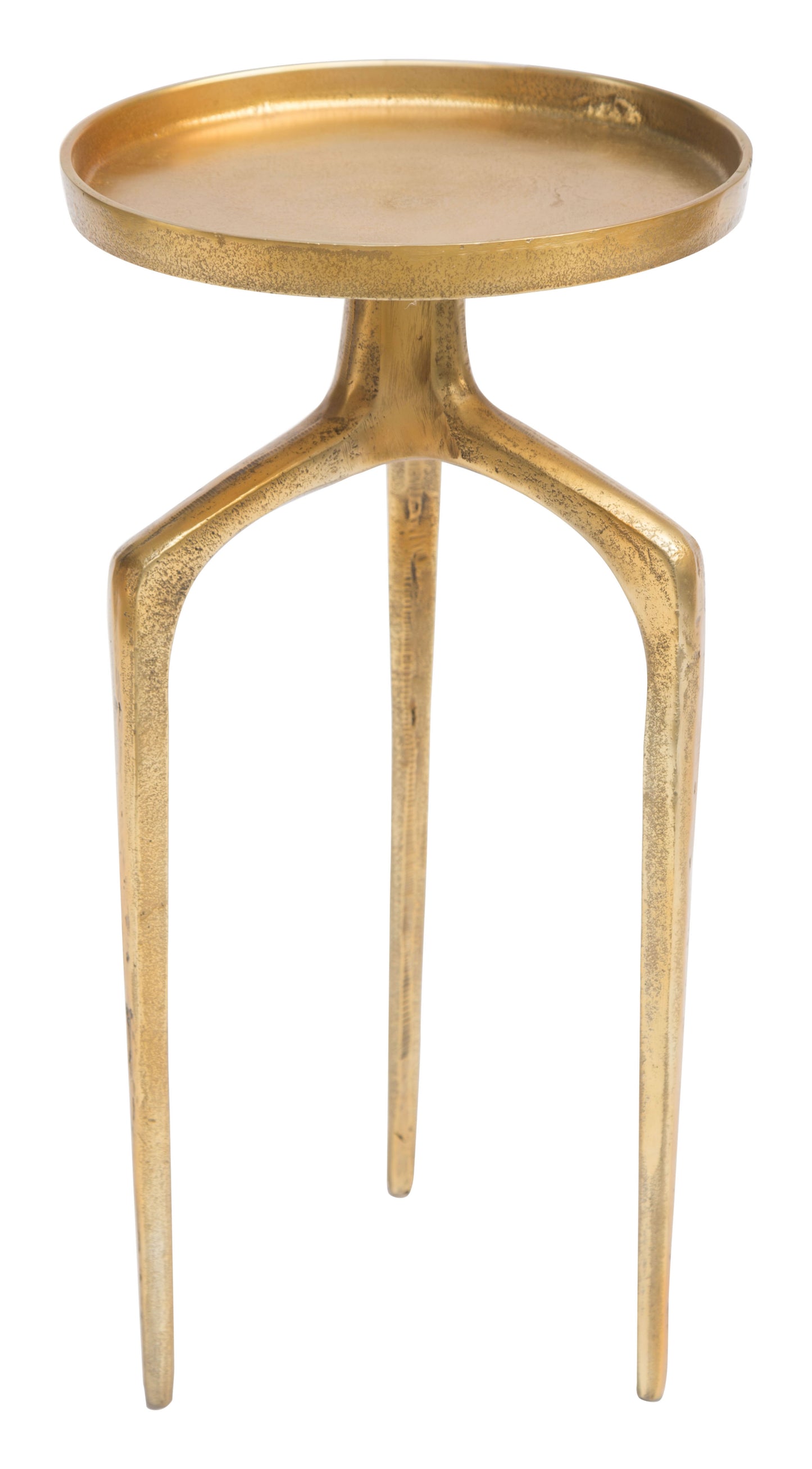 Como Accent Table Set (2-Piece) Antique Gold - Elegant & Stylish Accent Tables with a Luxurious Antique Gold Finish for a Touch of Glamour