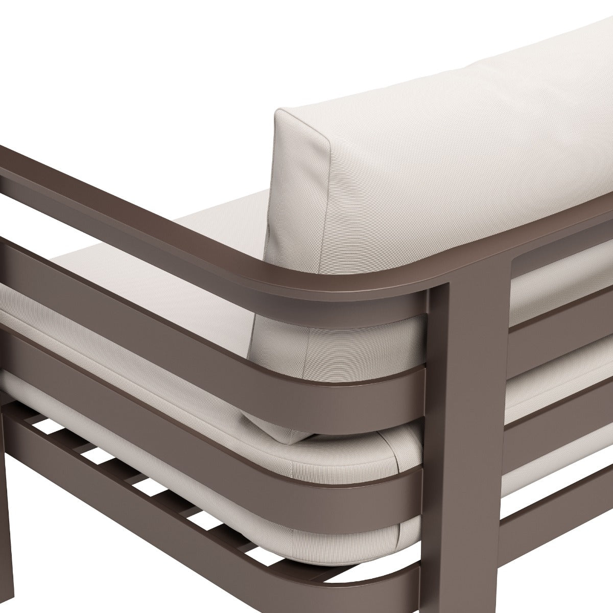 Bal Harbor Sofa White - Elegant & Comfortable White Sofa with a Sophisticated Design for a Timeless Look