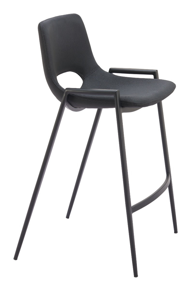 Desi Counter Stool (Set of 2) Black