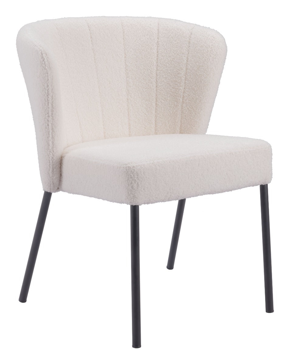 Aimee Dining Chair Set of 2 - Stylish Cream Design for Elegant Dining Rooms and Contemporary Spaces