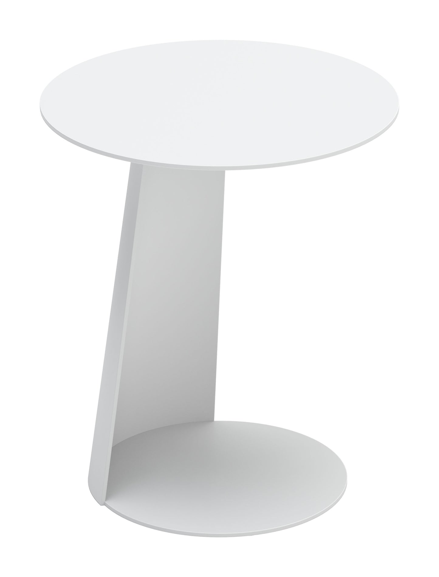 Sunny Isles Side Table White - Elegant & Chic Side Table with a Crisp White Finish for a Fresh, Modern Look