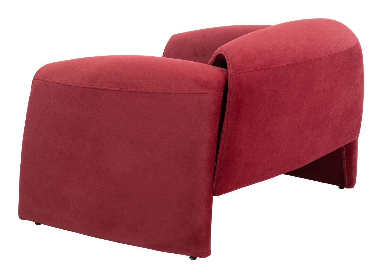 Horten Accent Chair - Red Bold and Comfortable Accent Chair for Modern Living Spaces