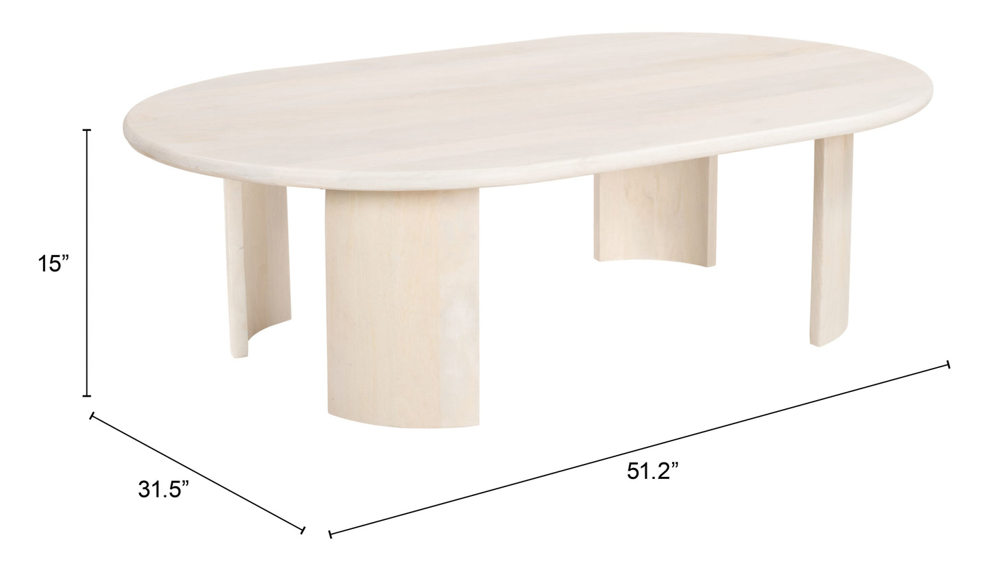 Risan Coffee Table - Natural Elegant and Versatile Coffee Table for Modern Living Rooms