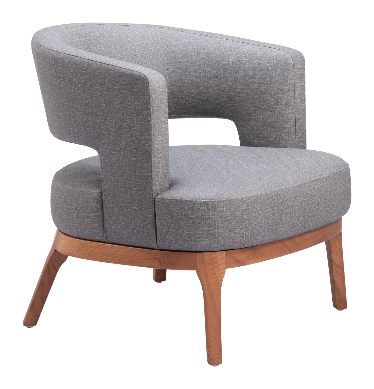Penryn Accent Chair - Slate Gray Modern Upholstered Chair for Sophisticated Living Rooms