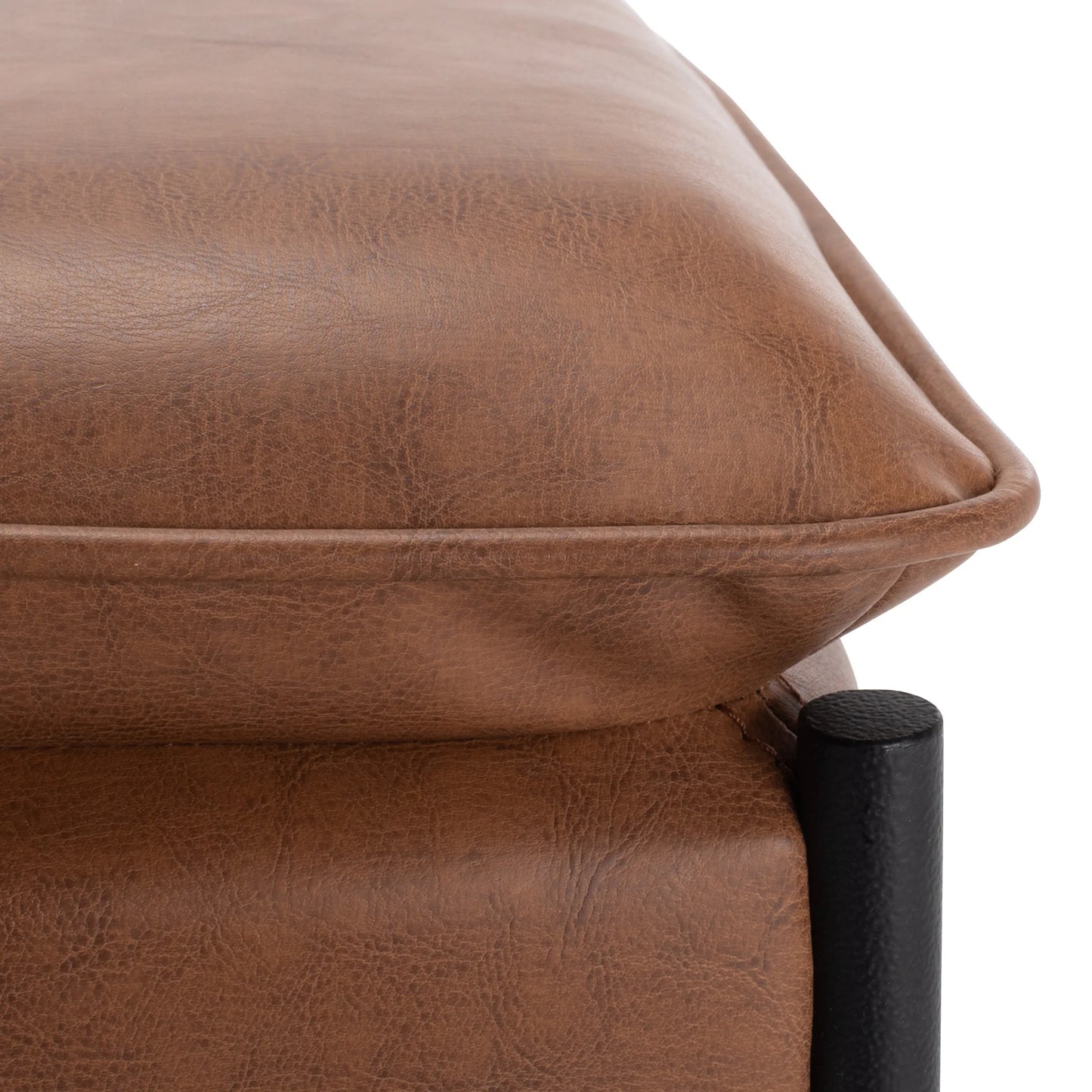 Kara Cushioned X Bench - Elegant and Versatile Seating for Modern Living Rooms or Entryways