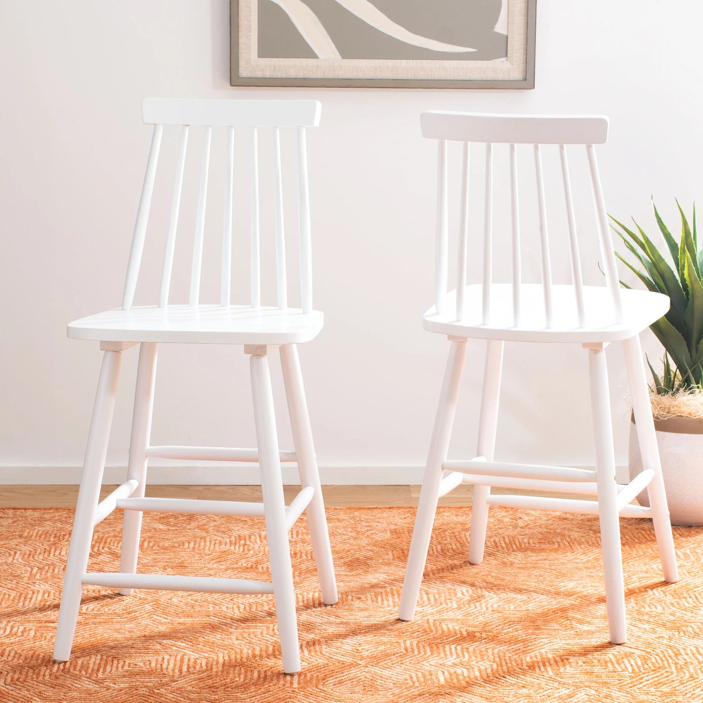 Beaufort Counter Stool Set of 2 - Stylish and Comfortable Seating for Your Kitchen or Bar Area