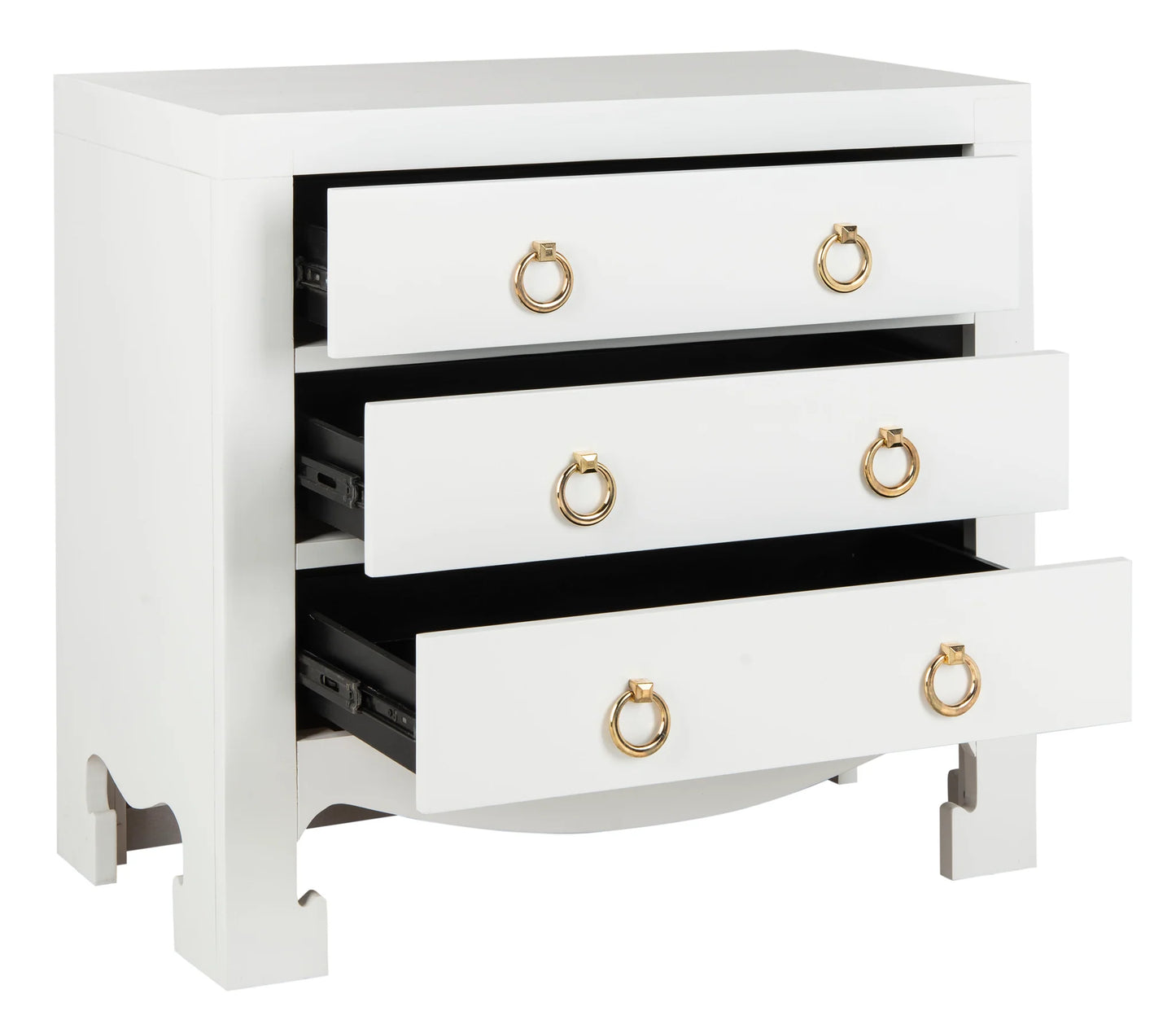 Dion 3-Drawer Chest - Elegant and Functional Storage Solution for Any Room