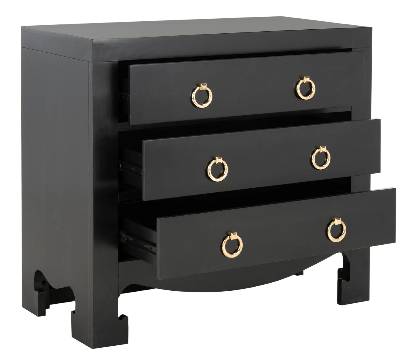 Dion 3-Drawer Chest - Elegant and Functional Storage Solution for Any Room