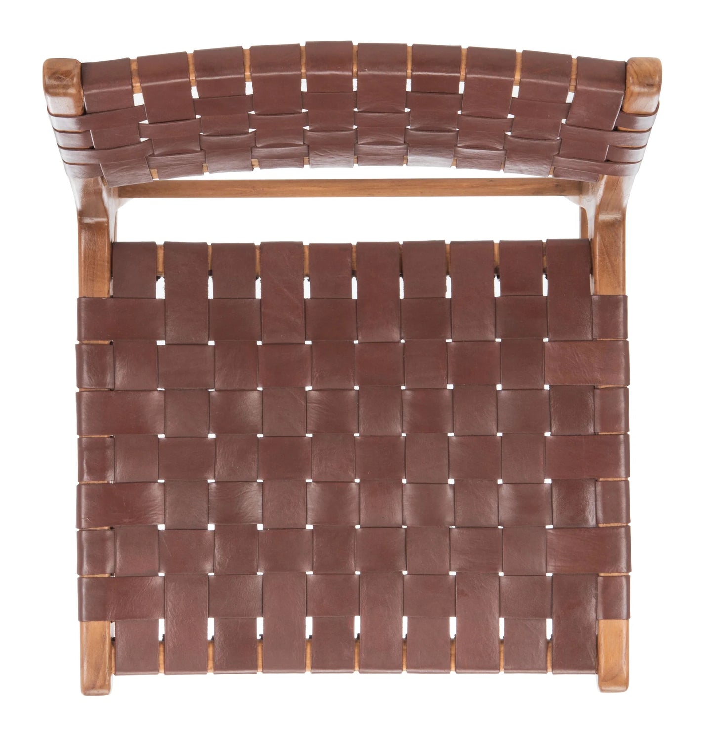 Taika Woven Leather Dining Chair Set of 2 - Elegant and Durable Seating for Contemporary Dining Spaces