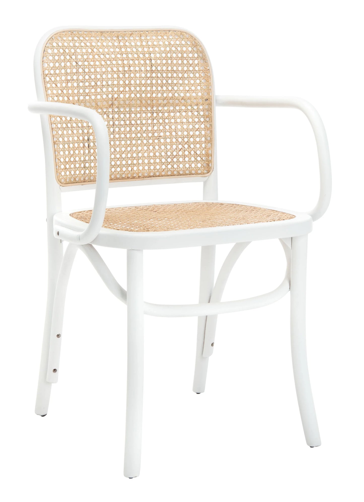Keiko Cane Dining Chair – Natural Rattan Accent Seating for Modern and Coastal Dining Spaces