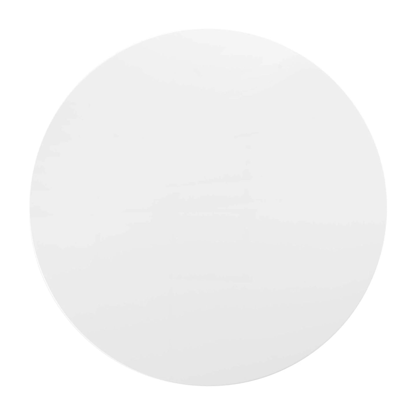 Lippa 48" Round Wood Dining Table in White – Sleek Design for Contemporary Spaces