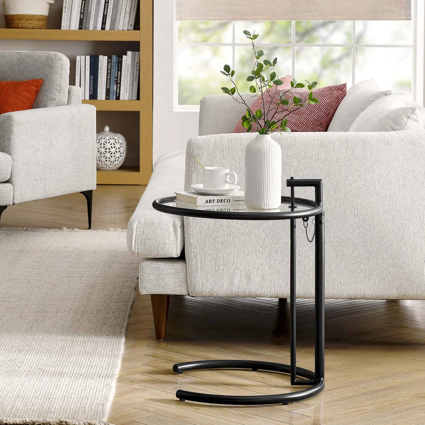 Eileen Gray Metal Side Table – Iconic and Modern Accent Table for Stylish Spaces