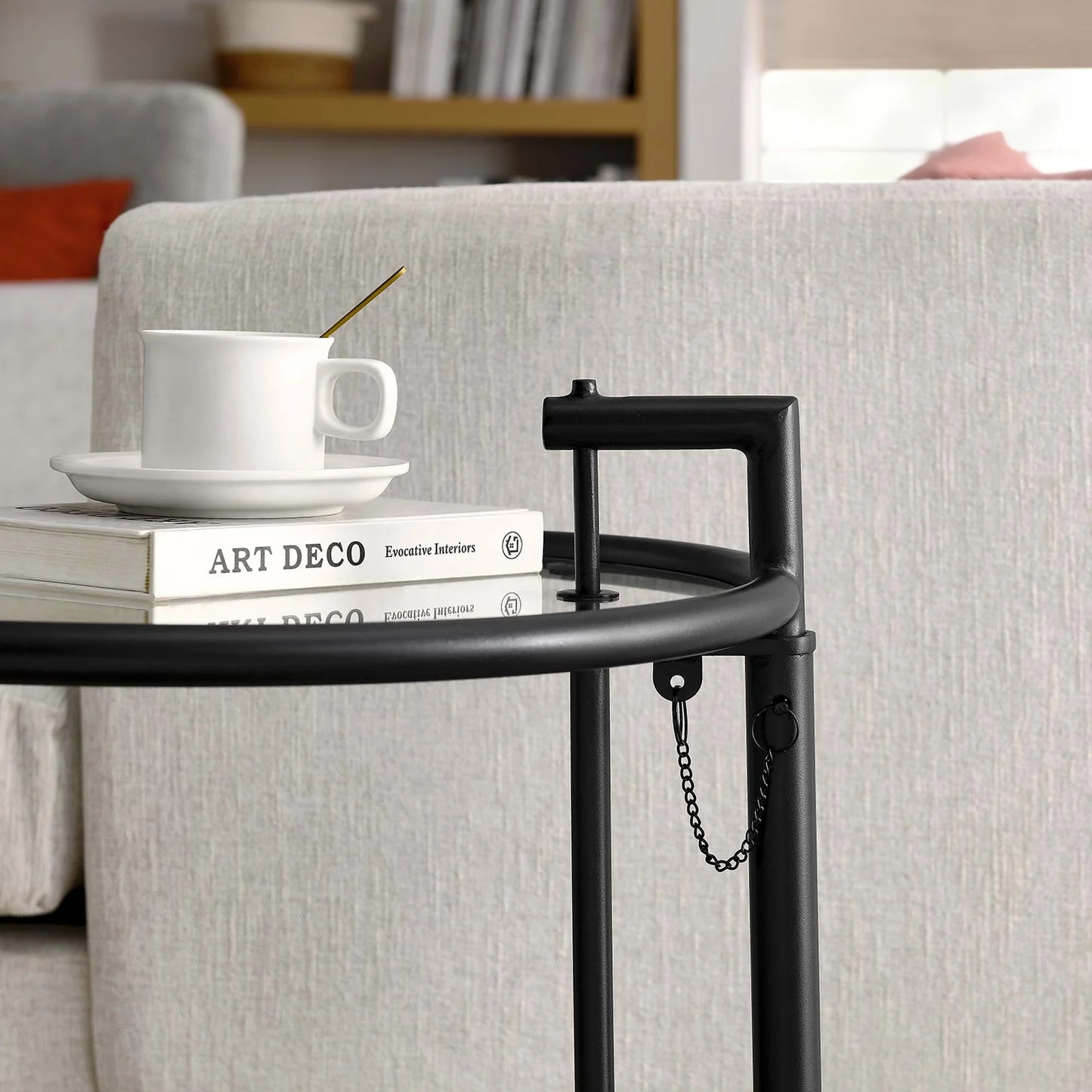Eileen Gray Metal Side Table – Iconic and Modern Accent Table for Stylish Spaces