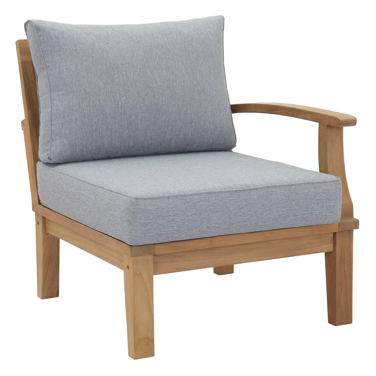 Marina 4-Piece Teak Outdoor Sofa Set – Stylish and Durable Patio Furniture for Comfortable Outdoor Living