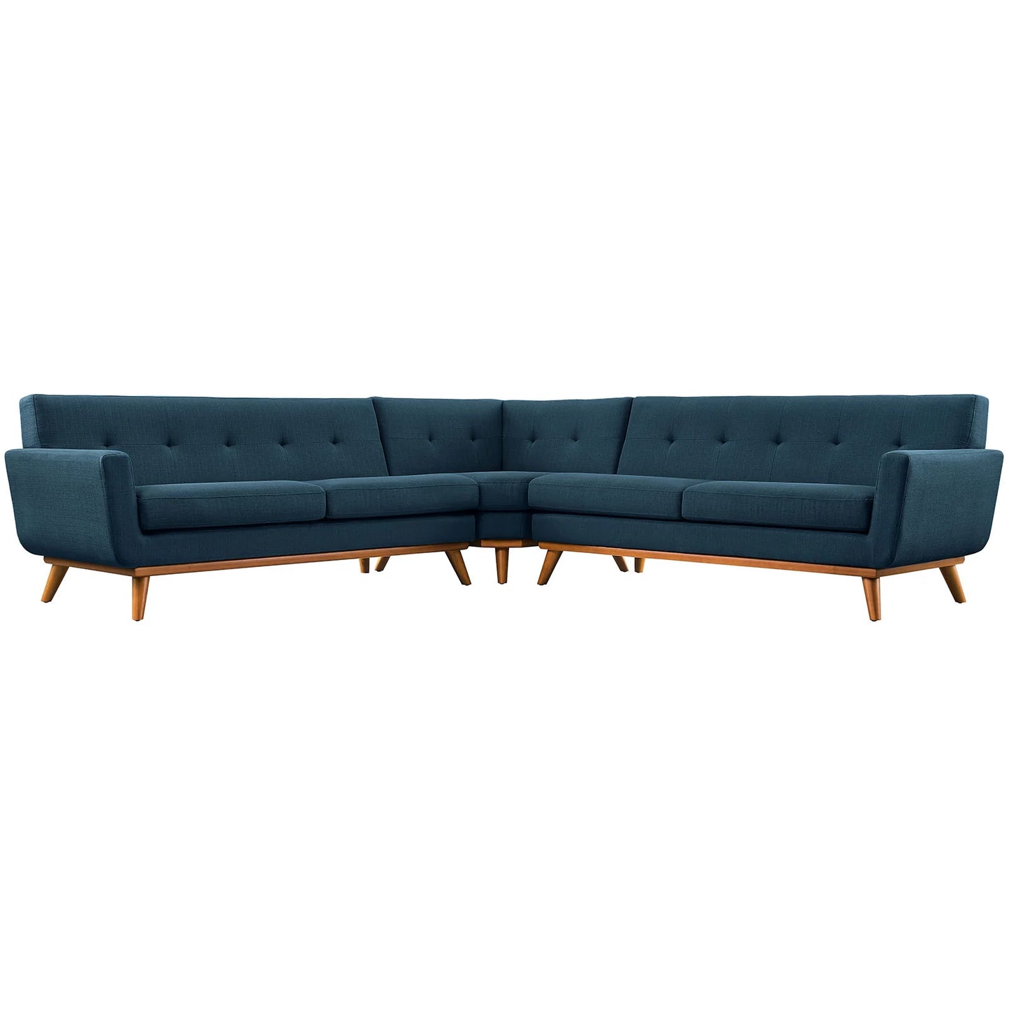 Engage L-Shaped Upholstered Fabric Sectional