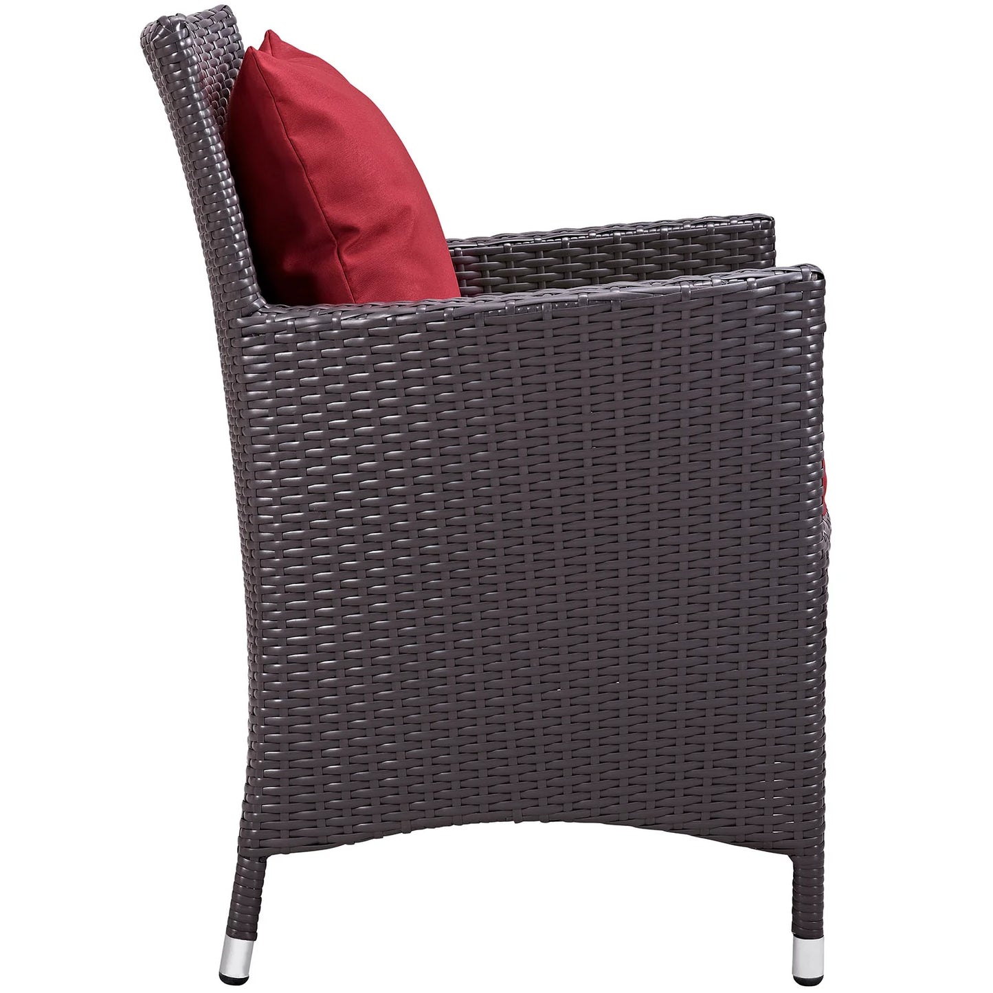 Convene 11-Piece Outdoor Patio Dining Set – All-Weather Wicker Sectional with Dining Table & Cushioned Chairs