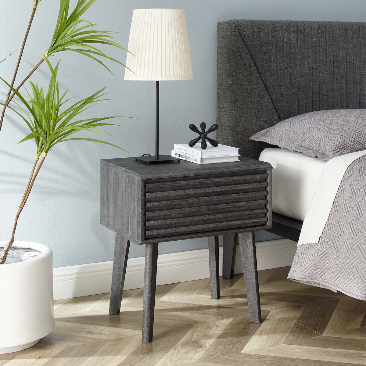RenRender End Table in Charcoal