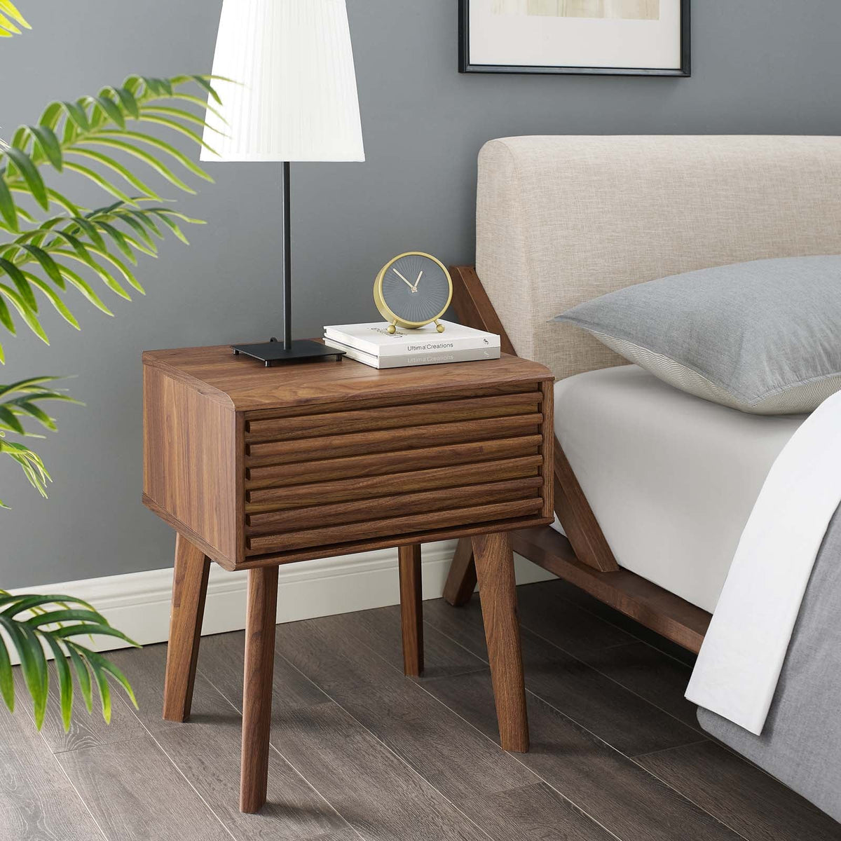 RenRender End Table in Charcoal