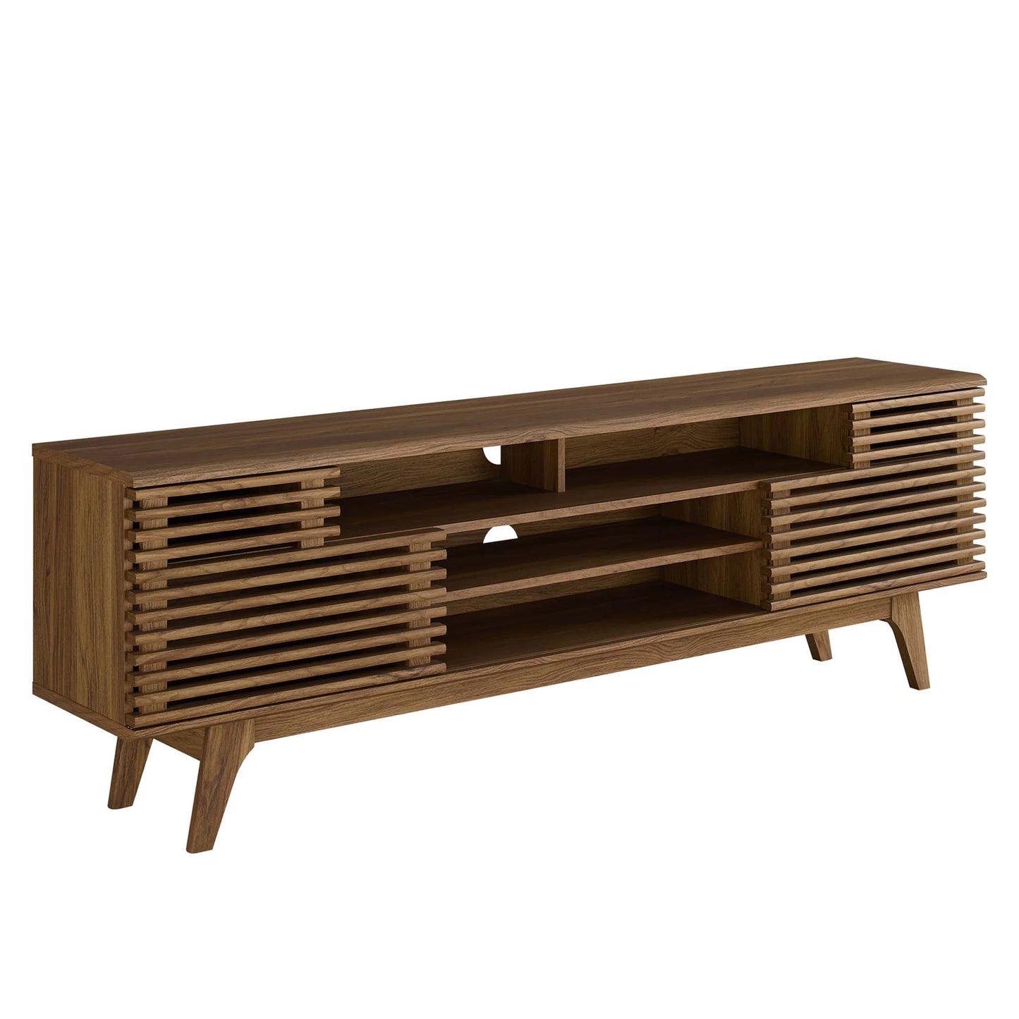 Render 71" Media Console TV Stand - Modern Storage TV Console with Sleek Design