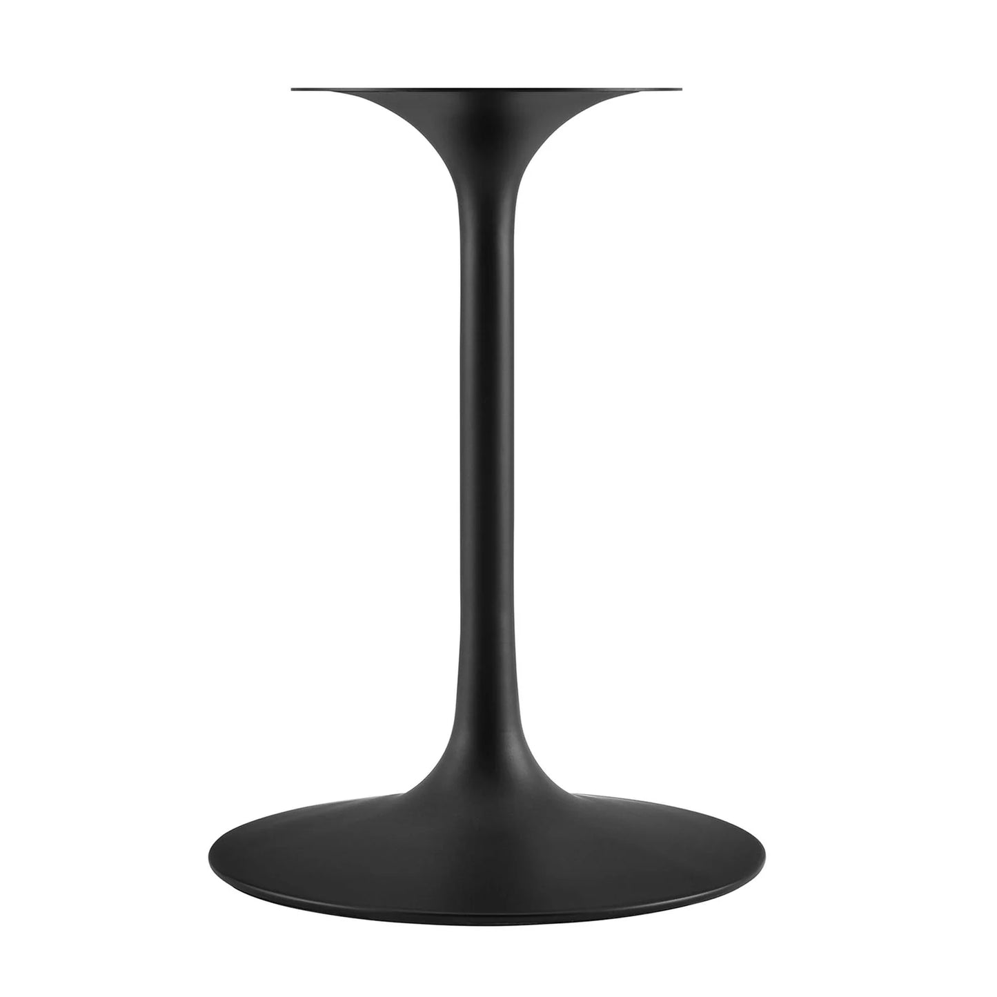 Lippa 36" Modern Dining Table – Features a glossy MDF top with a sleek metal base perfect for contemporary dining spaces.