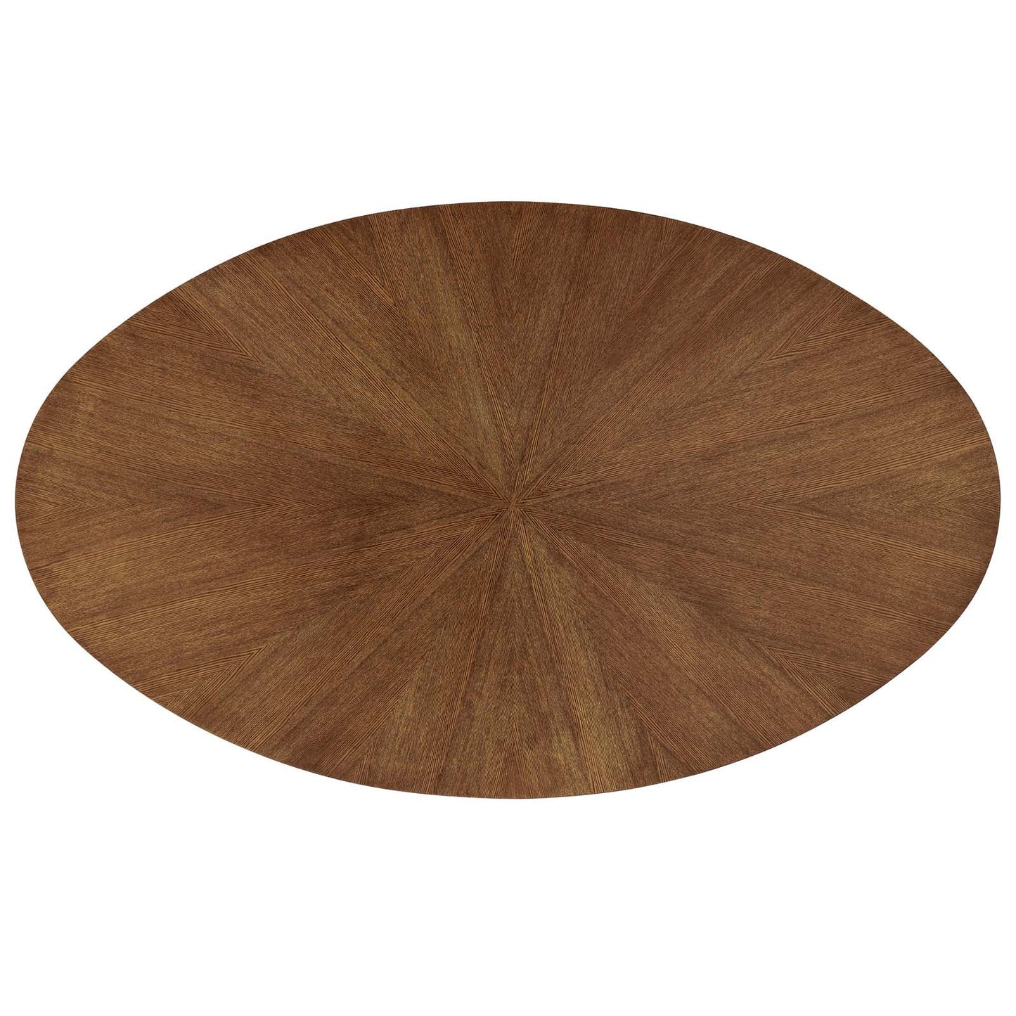 Crossroads 71" Oval Wood Dining Table - Modern Rubberwood Design, Seats 6, Perfect for Stylish Gatherings