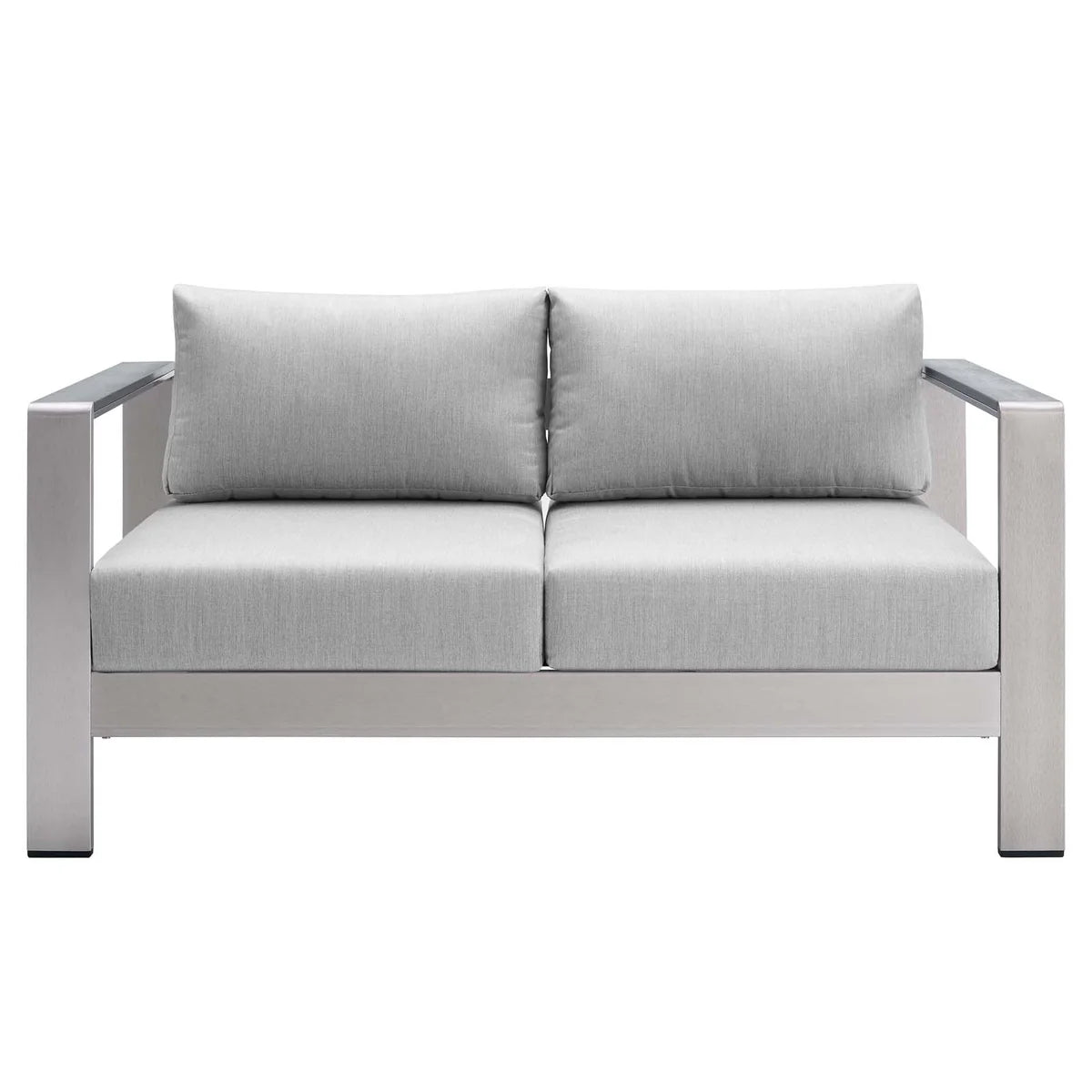 Shore 3-Piece Sunbrella® Fabric Outdoor Patio Aluminum Set - Durable and Stylish Seating with Premium Sunbrella® Fabric for Outdoor Comfort