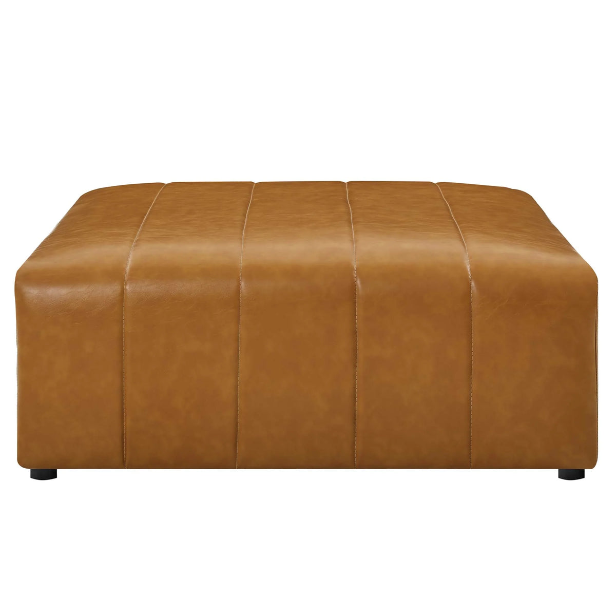 Bartlett 6-Piece Vegan Leather Sectional Sofa in Tan