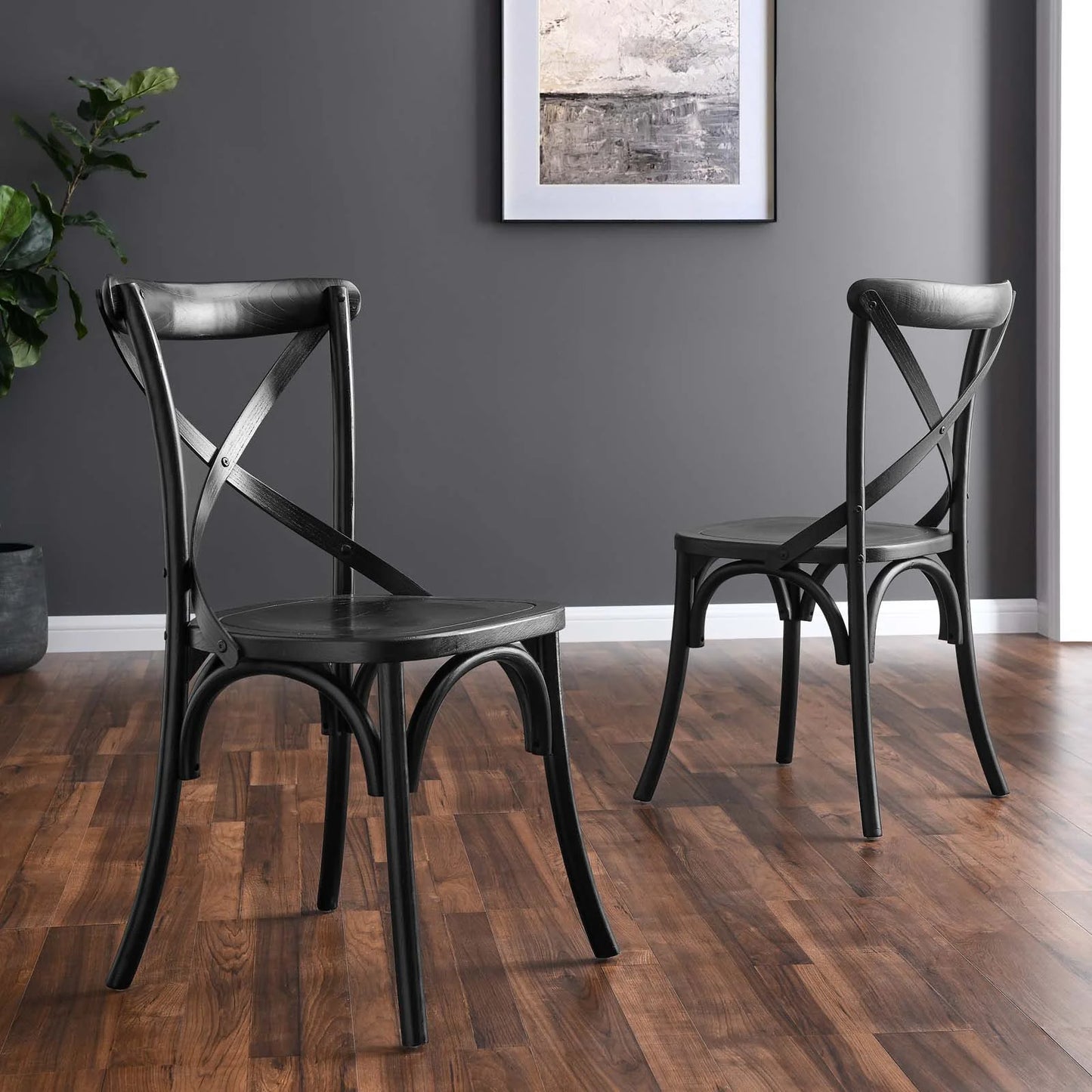 Gear Dining Side Chair β Modern Farmhouse Elegance with Durable Elm Wood & Non-Marking Foot Caps