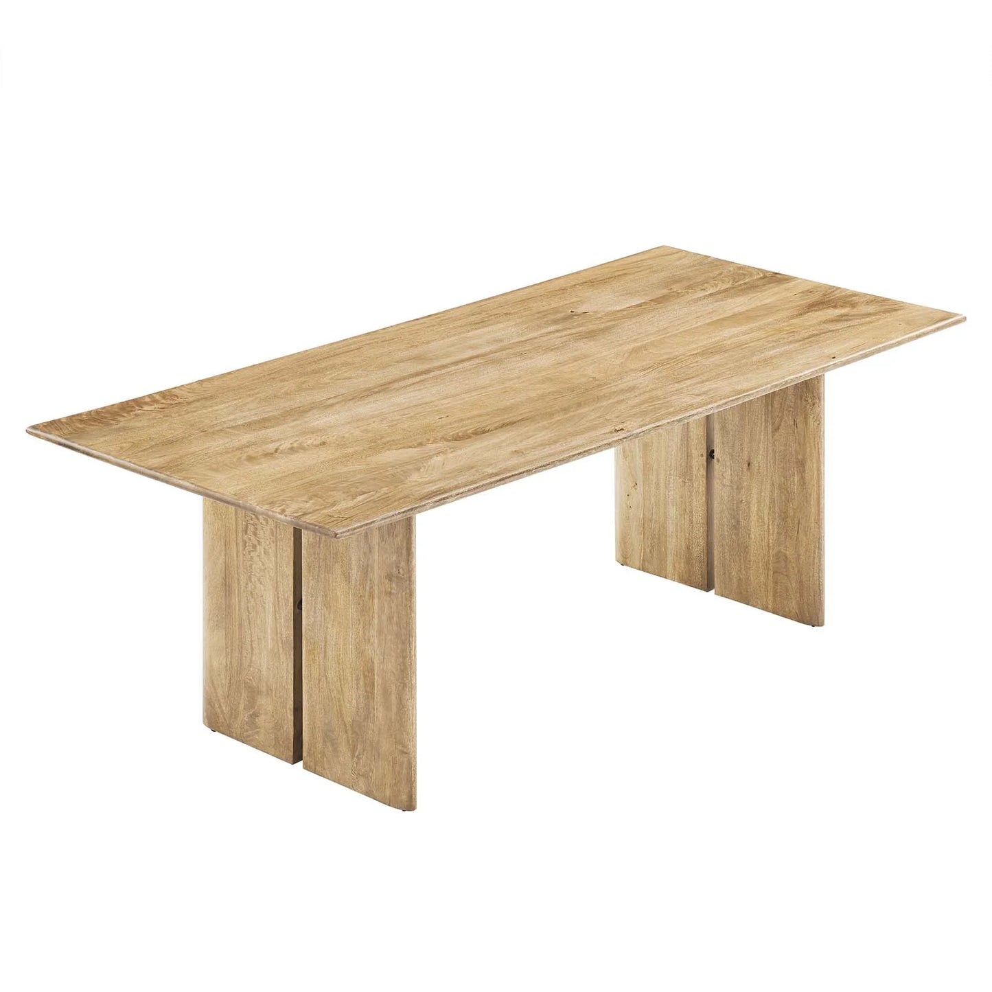 Amistad 86" Wood Dining Table - Elegant Design for Large Gatherings and Stylish Dining Experiences