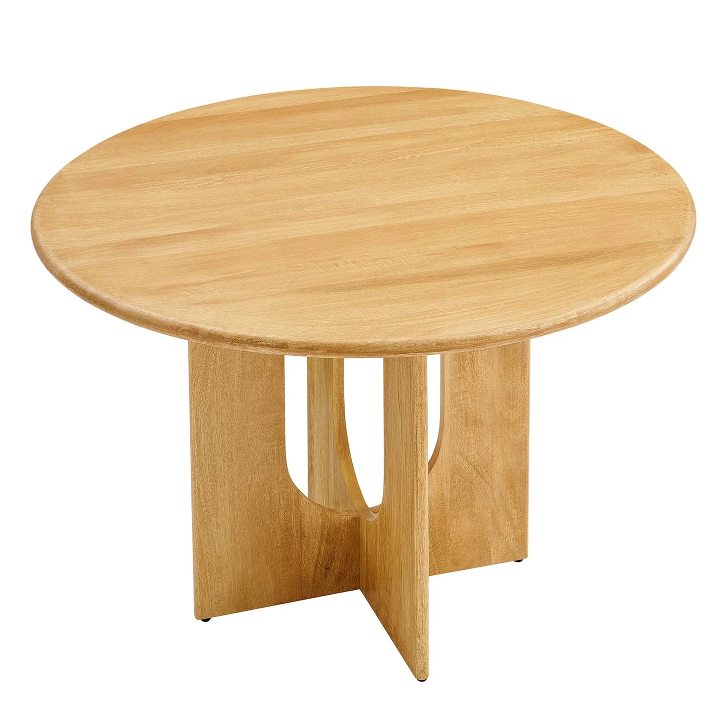 Rivian 48" Mango Wood Dining Table – Stylish and Durable Mid-Century Modern Table for Contemporary Dining Spaces