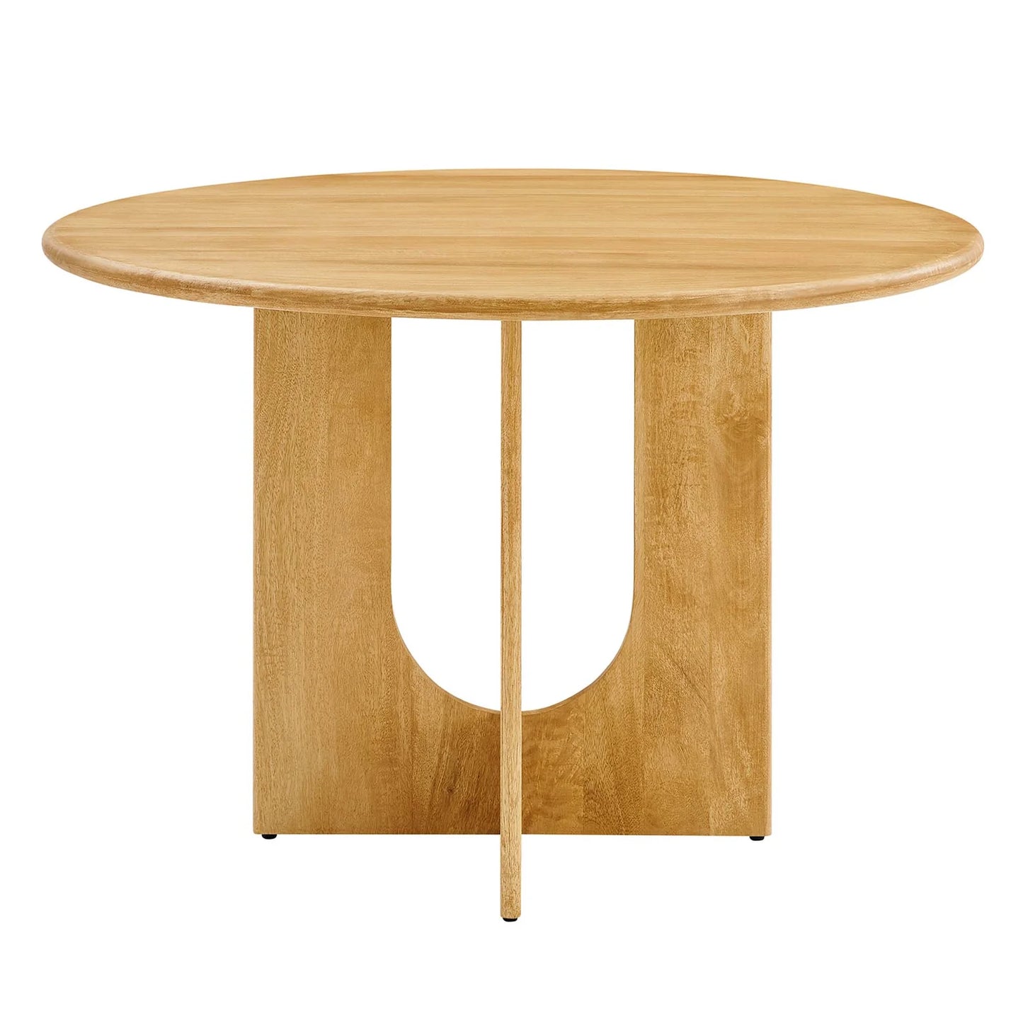 Rivian 48" Mango Wood Dining Table – Stylish and Durable Mid-Century Modern Table for Contemporary Dining Spaces