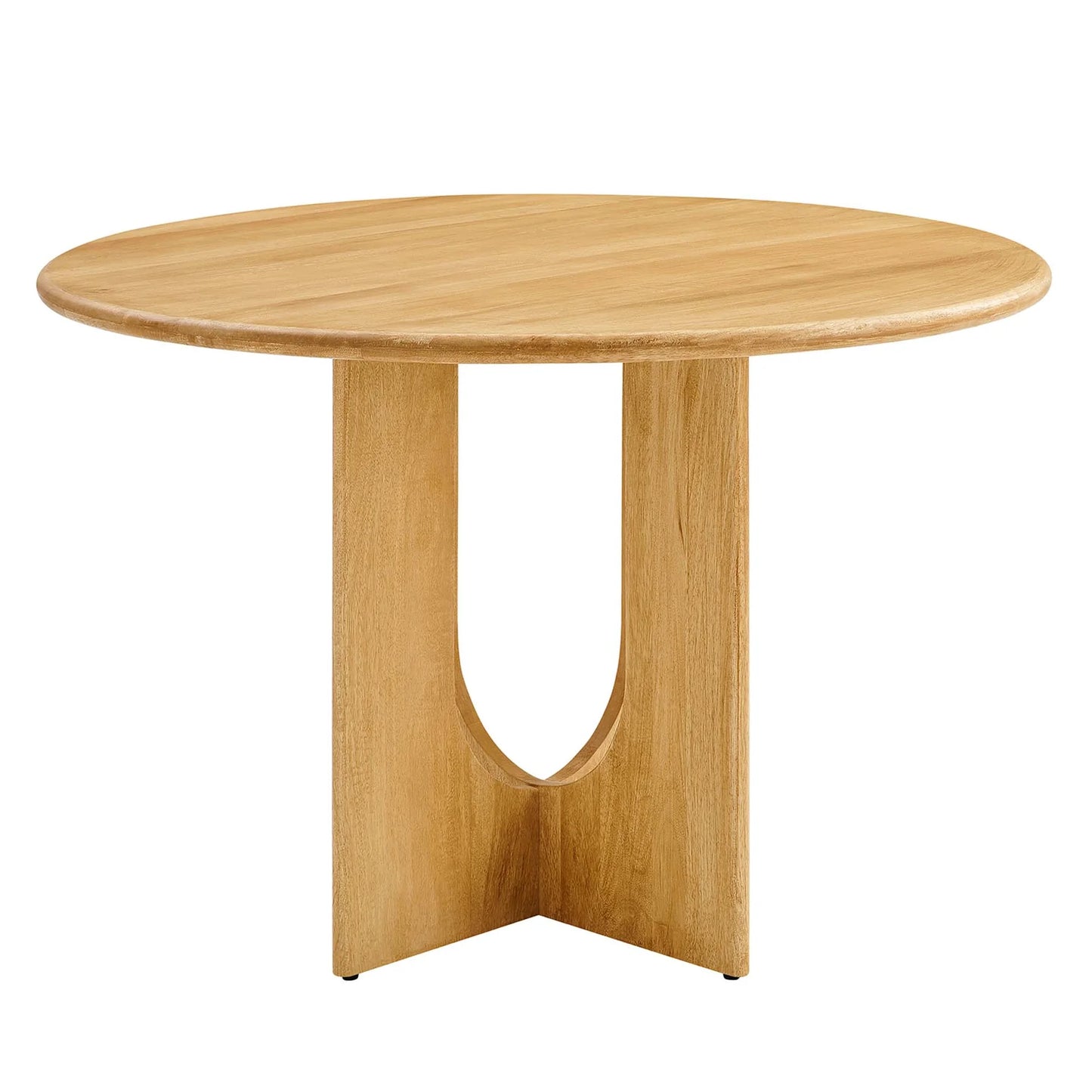 Rivian 48" Mango Wood Dining Table – Stylish and Durable Mid-Century Modern Table for Contemporary Dining Spaces