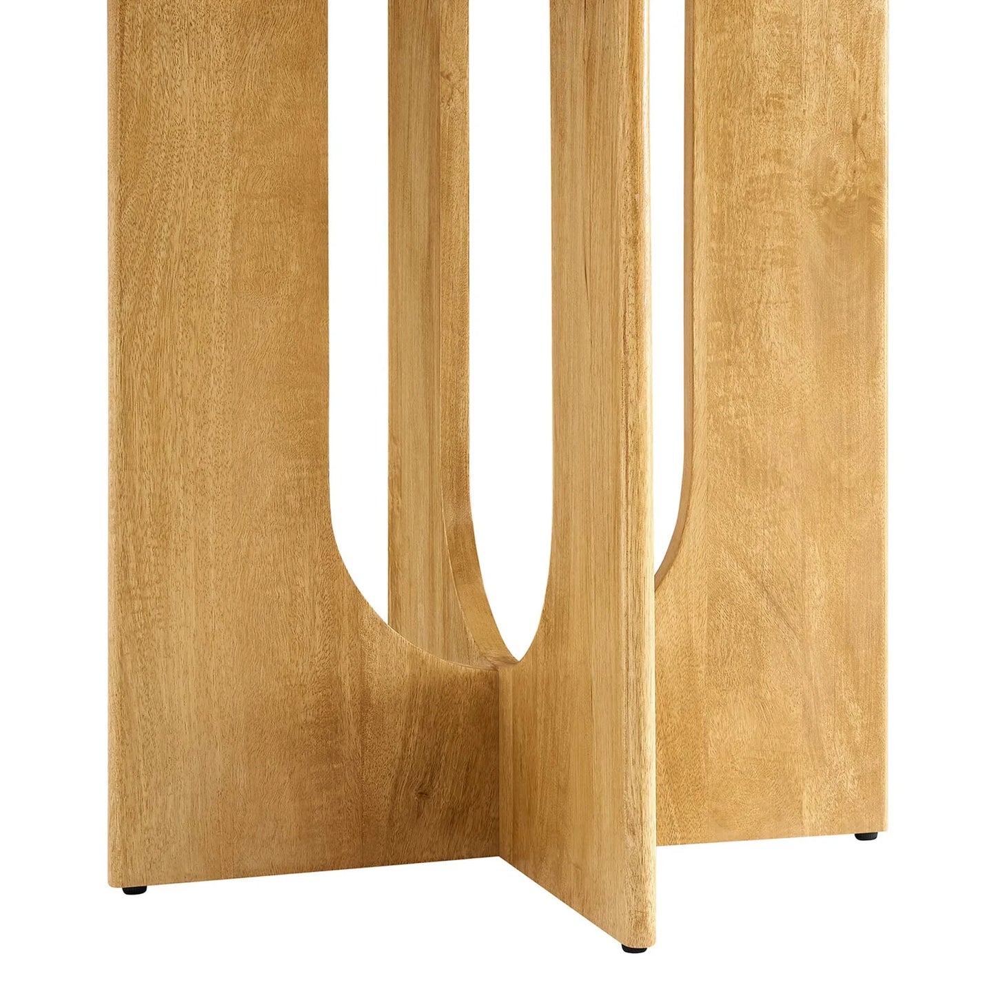 Rivian 48" Mango Wood Dining Table – Stylish and Durable Mid-Century Modern Table for Contemporary Dining Spaces
