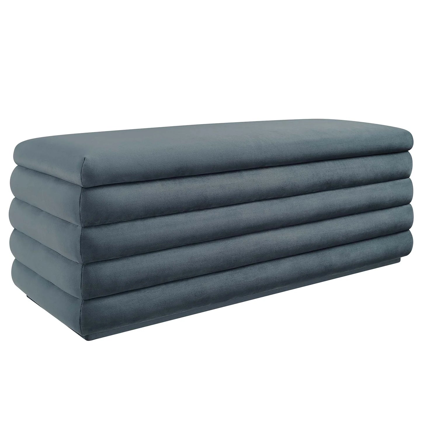 Mezzo Luxurious Velvet Storage Bench – Featuring Elegant Tufted Detail, Plush Velvet Upholstery and a Spacious Interior for Stylish and Practical Storage Solutions