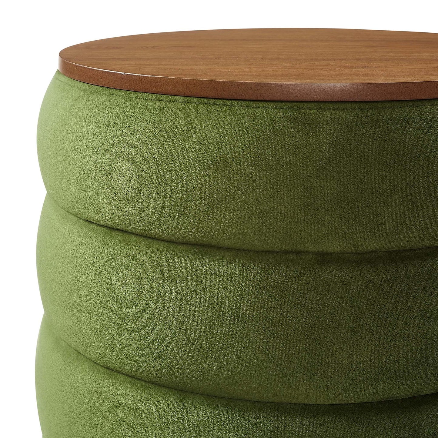 Mezzo Velvet Ottoman with Storage – Stylish and Functional Accent Piece for Modern Living Spaces