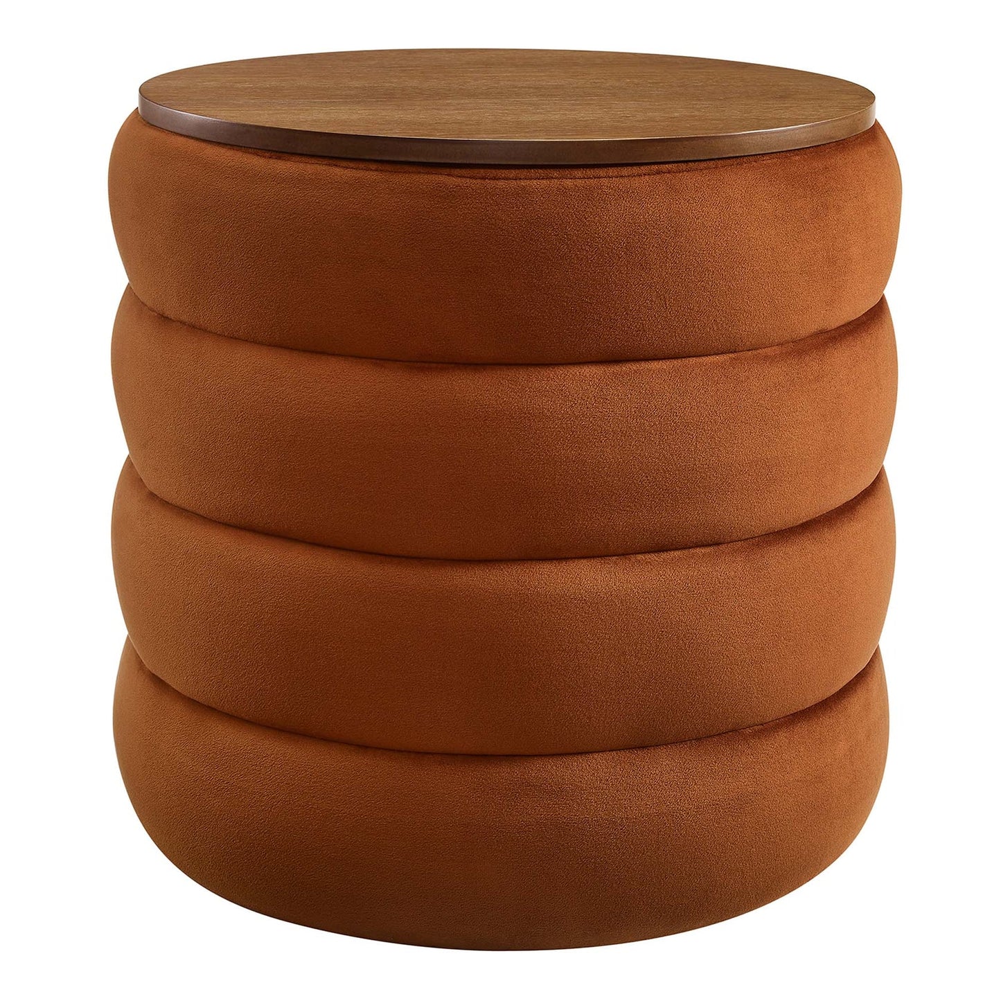 Mezzo Velvet Ottoman with Storage – Stylish and Functional Accent Piece for Modern Living Spaces