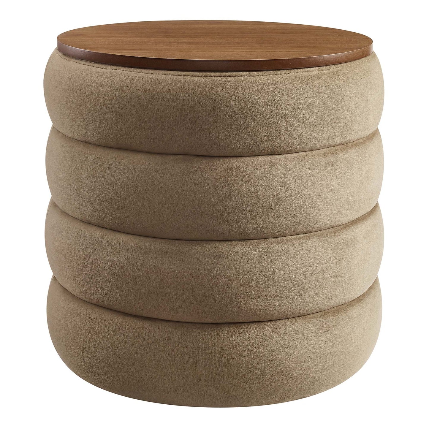 Mezzo Velvet Ottoman with Storage – Stylish and Functional Accent Piece for Modern Living Spaces
