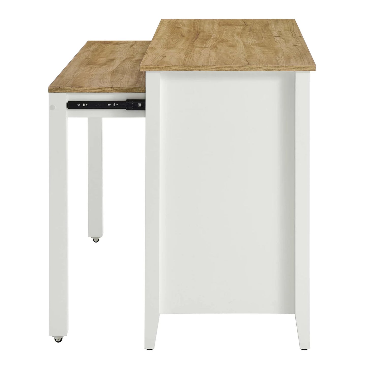 Garland Kitchen Island with Butcher Block Top – Functional and Stylish Addition for Modern Kitchens