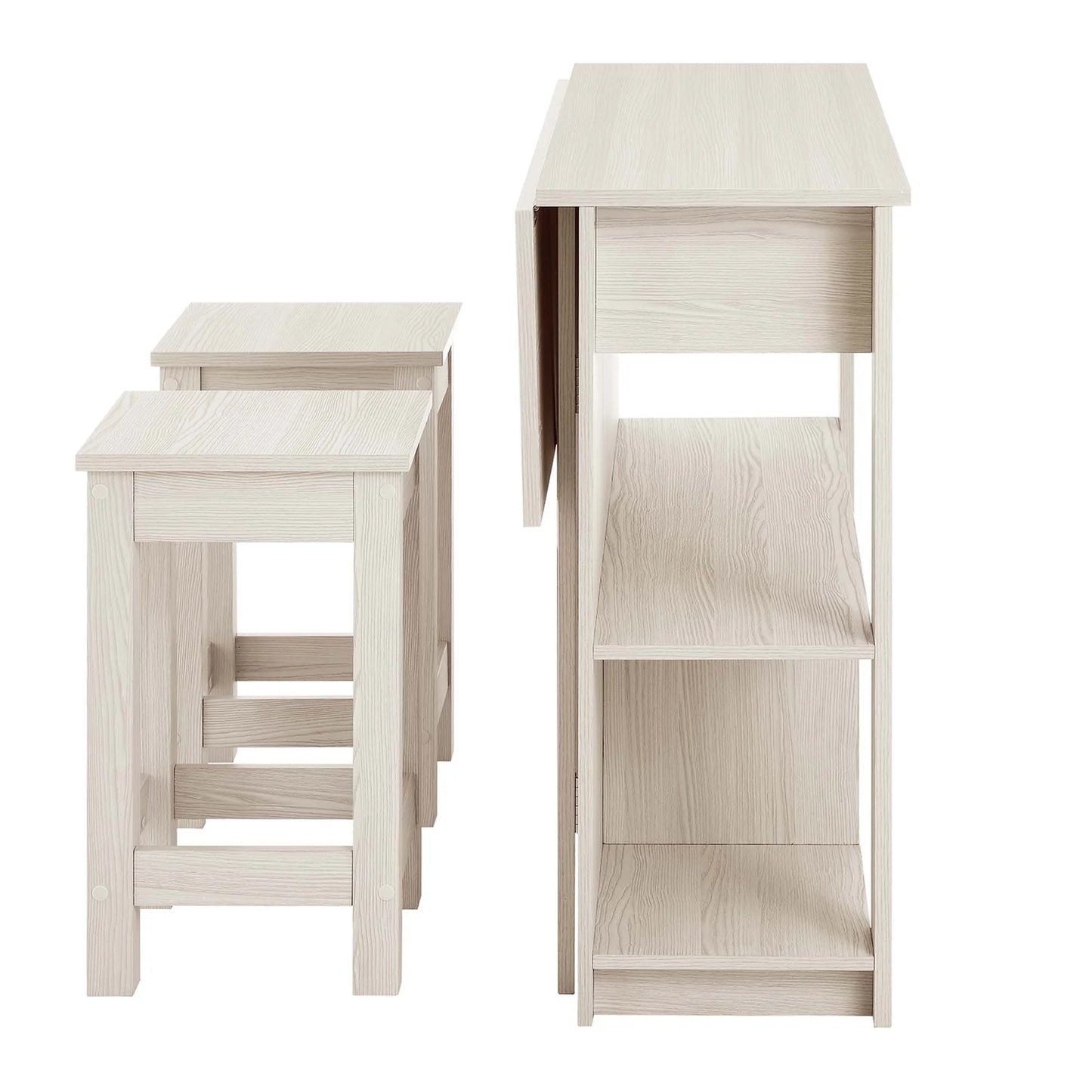 Meadowbrook 3-Piece Kitchen Island Set – Functional and Stylish Dining Solution for Modern Kitchens