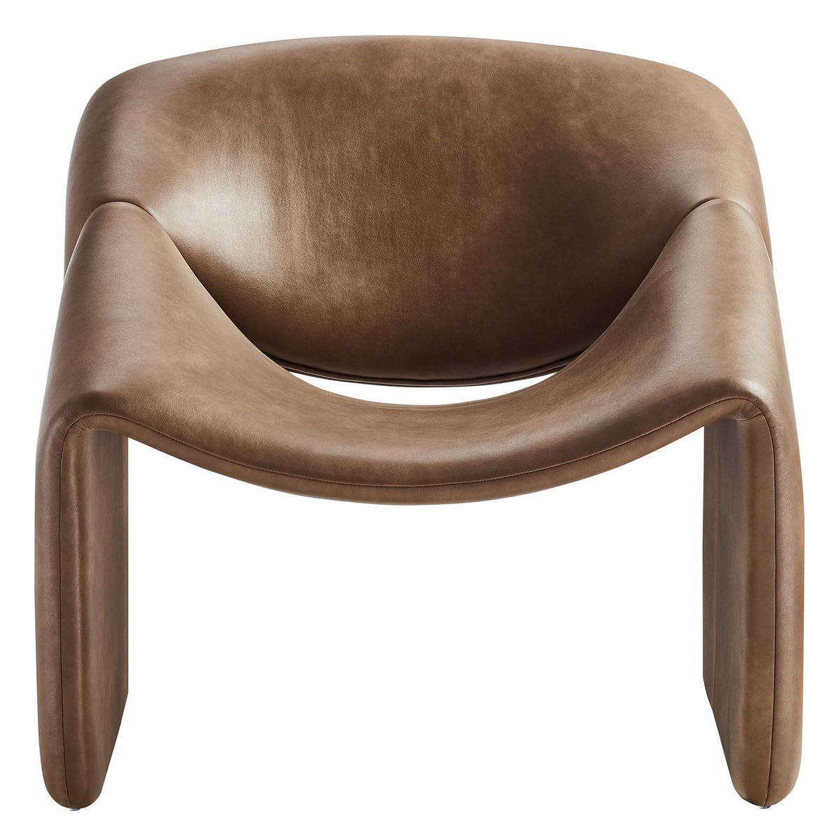 Vivi Vegan Leather Accent Chai