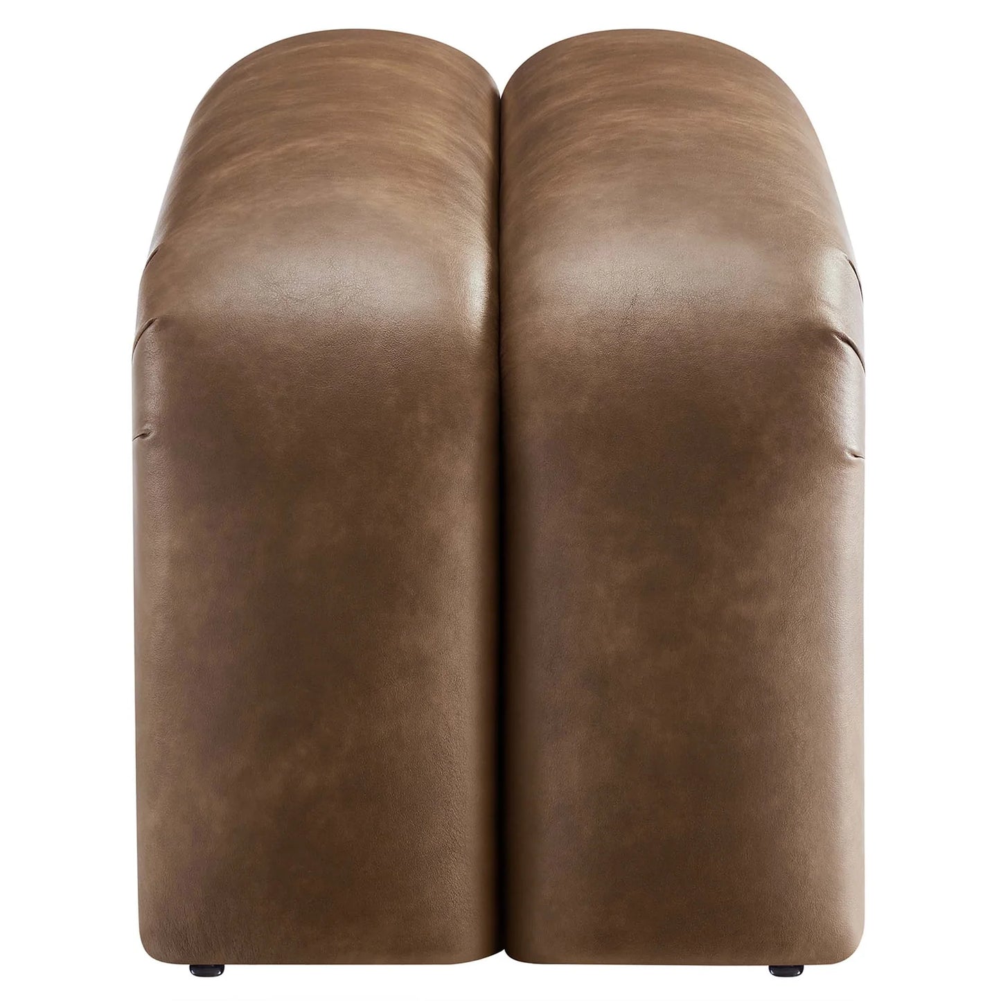 Dax 50.5" Elegant Vegan Leather Bench – Features dense foam padding for comfort and a sturdy solid wood frame combining style and durability for any space.