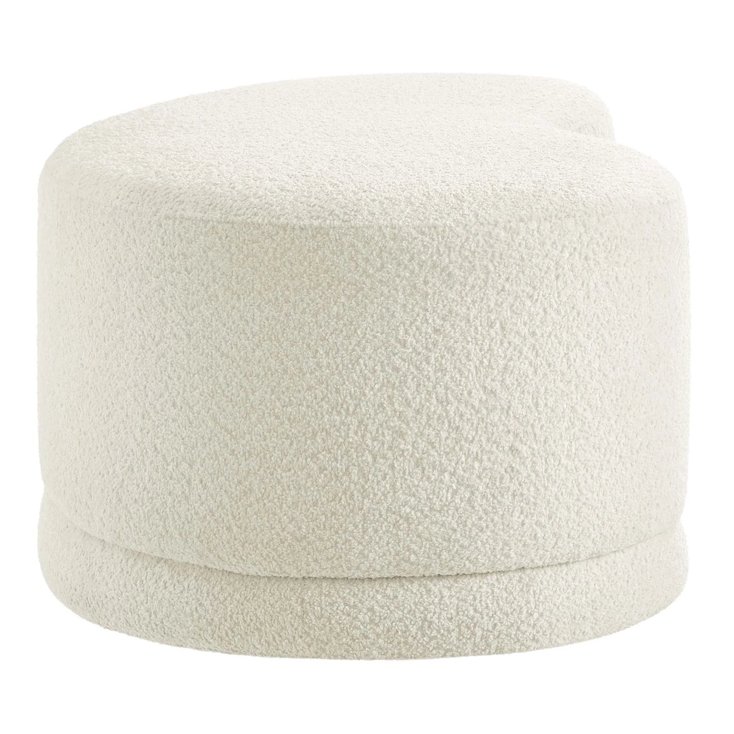 Nimbus 48" Chenille Ottoman Bench – Soft and Stylish Accent Piece for Modern Living Spaces