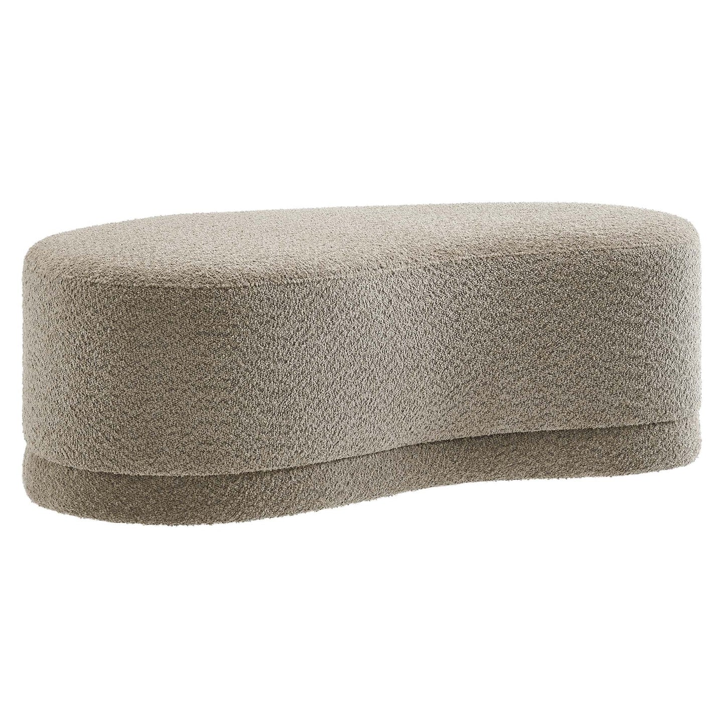 Nimbus 48" Chenille Ottoman Bench – Soft and Stylish Accent Piece for Modern Living Spaces
