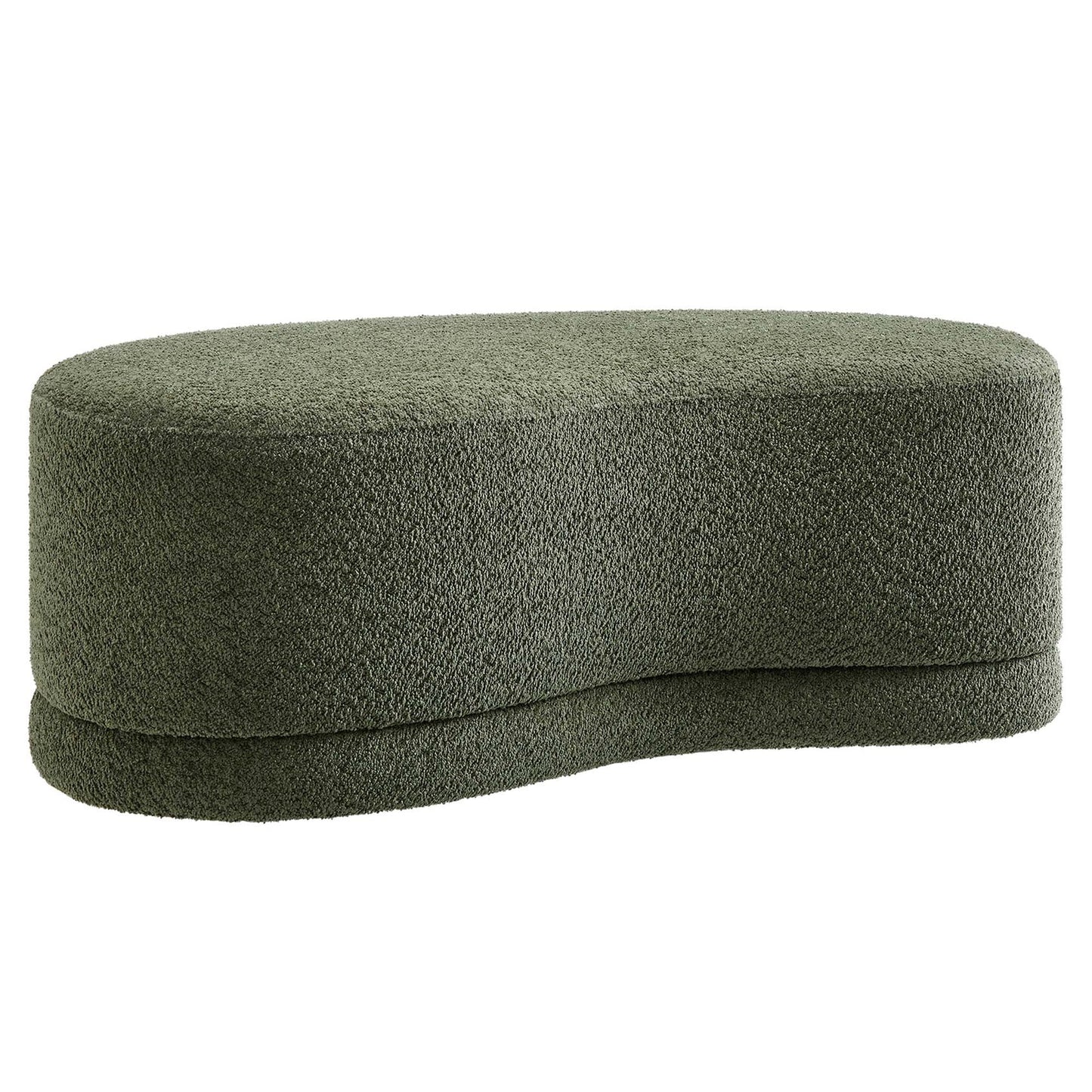 Nimbus 48" Chenille Ottoman Bench – Soft and Stylish Accent Piece for Modern Living Spaces