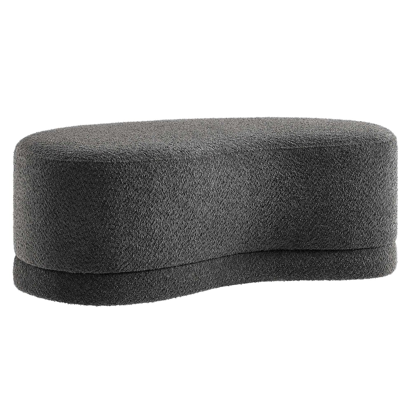 Nimbus 48" Chenille Ottoman Bench – Soft and Stylish Accent Piece for Modern Living Spaces