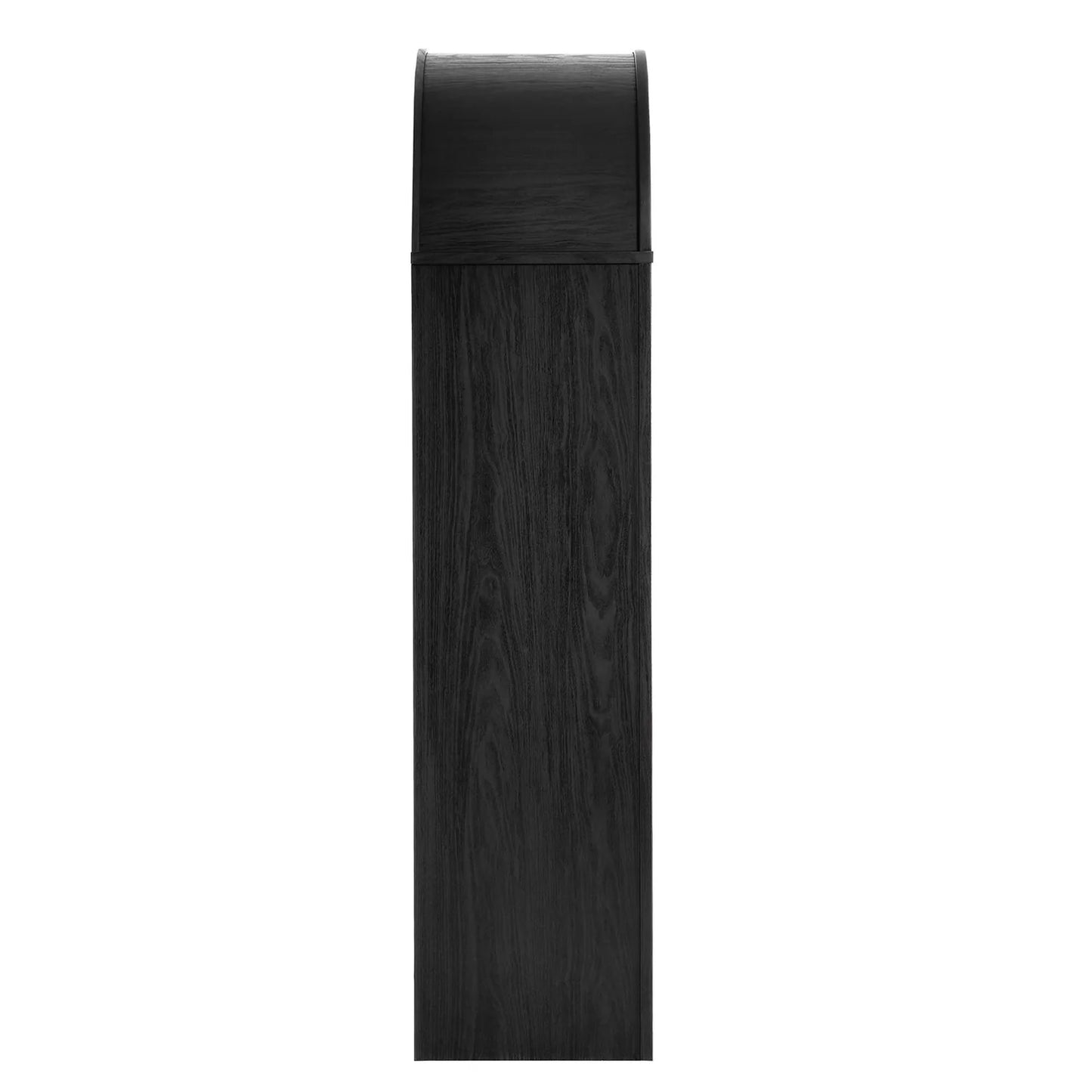 Evie Arched Tall Cabinet with Tempered Glass Doors – Elegant Storage Solution for Modern Living Spaces