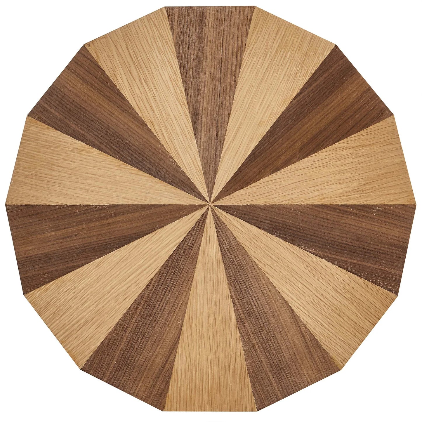 Twirl Elegant Two-Tone Stump Stool and Small Wood End Table – Versatile and Stylish Accent for Modern Living Spaces